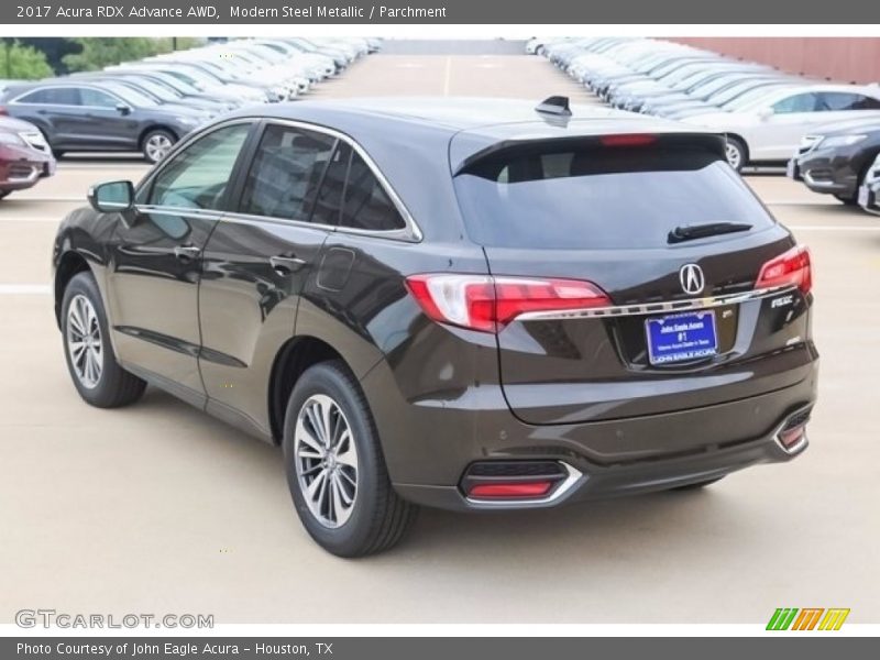 Modern Steel Metallic / Parchment 2017 Acura RDX Advance AWD