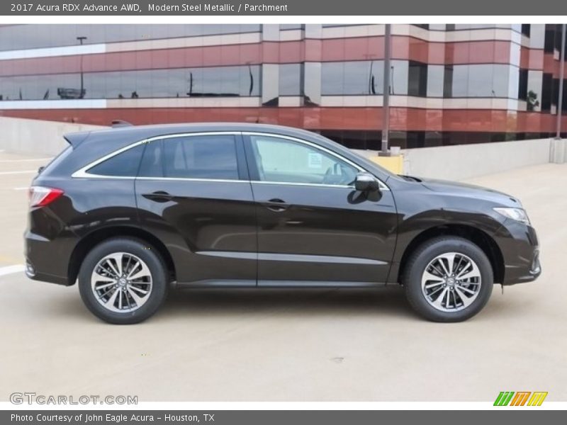 Modern Steel Metallic / Parchment 2017 Acura RDX Advance AWD