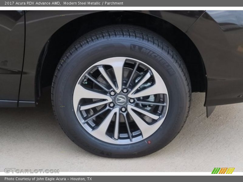 Modern Steel Metallic / Parchment 2017 Acura RDX Advance AWD