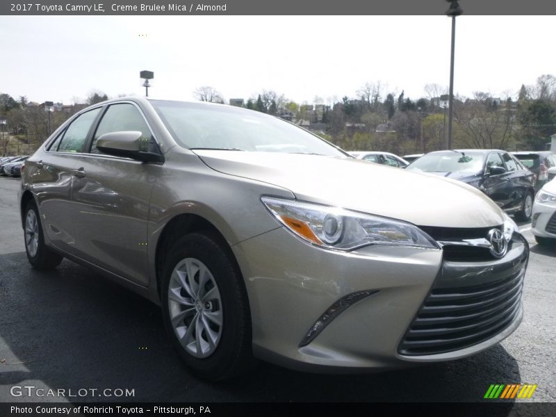 Creme Brulee Mica / Almond 2017 Toyota Camry LE