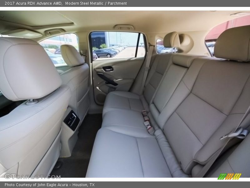 Modern Steel Metallic / Parchment 2017 Acura RDX Advance AWD