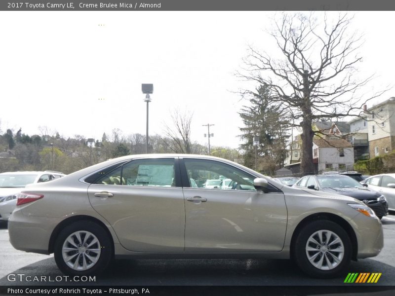 Creme Brulee Mica / Almond 2017 Toyota Camry LE
