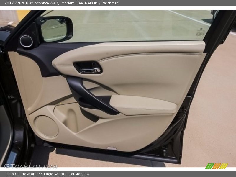 Modern Steel Metallic / Parchment 2017 Acura RDX Advance AWD