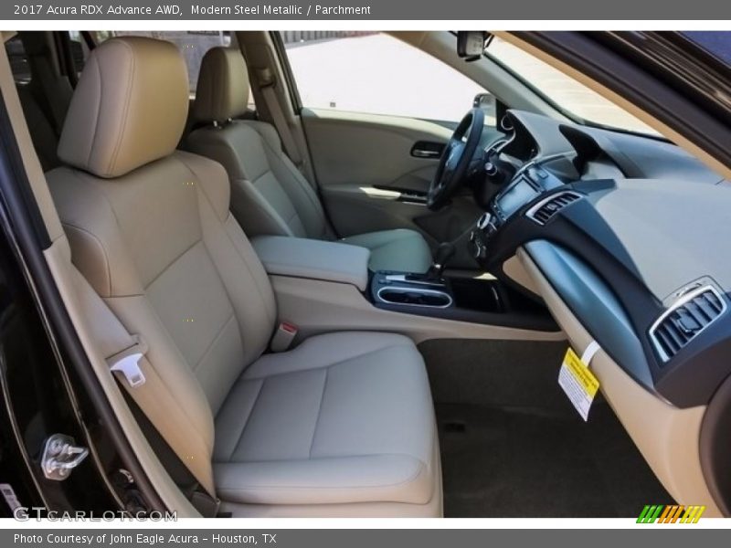 Modern Steel Metallic / Parchment 2017 Acura RDX Advance AWD