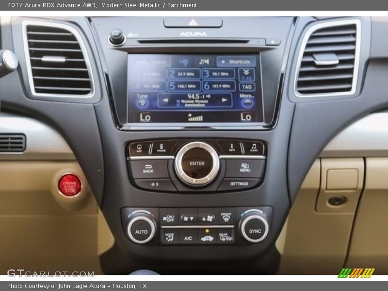 Modern Steel Metallic / Parchment 2017 Acura RDX Advance AWD