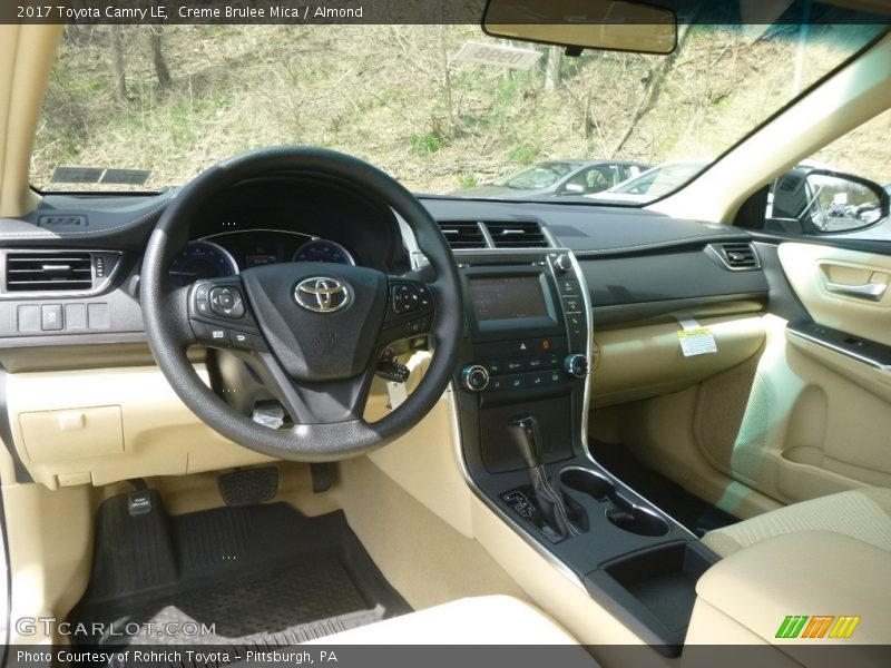  2017 Camry LE Almond Interior