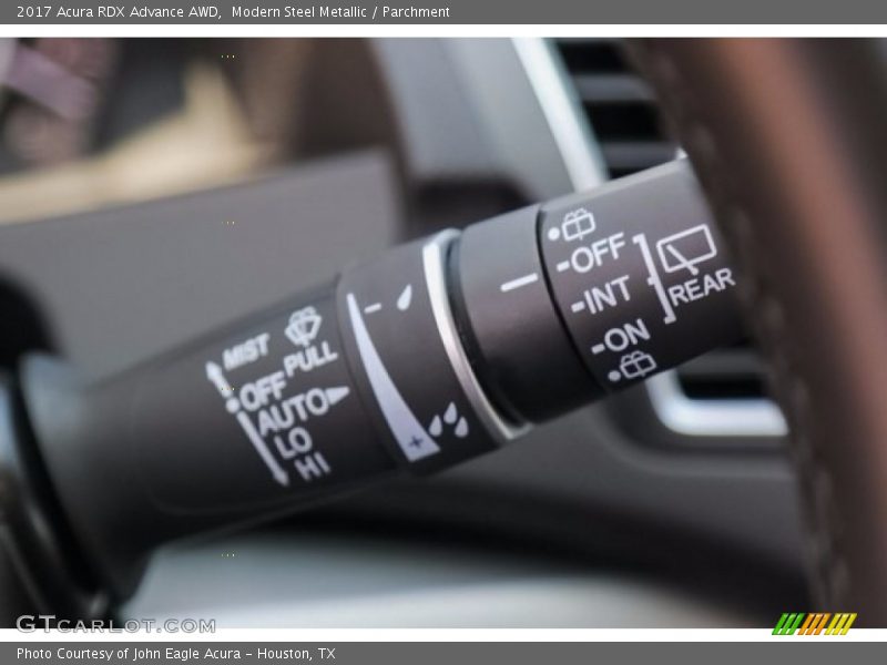 Modern Steel Metallic / Parchment 2017 Acura RDX Advance AWD