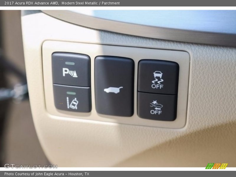 Modern Steel Metallic / Parchment 2017 Acura RDX Advance AWD