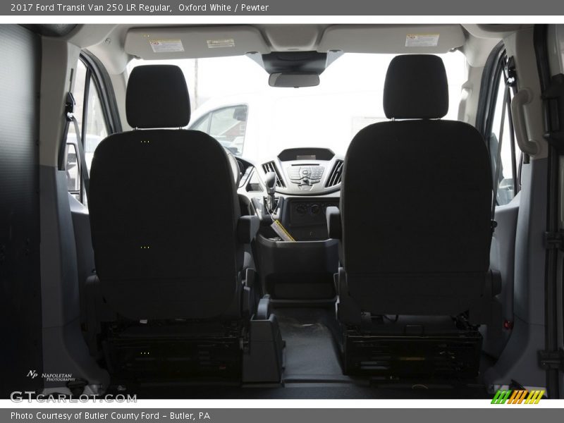 Oxford White / Pewter 2017 Ford Transit Van 250 LR Regular