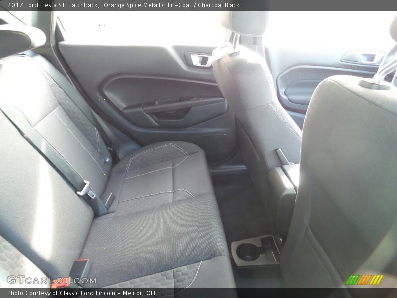 Orange Spice Metallic Tri-Coat / Charcoal Black 2017 Ford Fiesta ST Hatchback