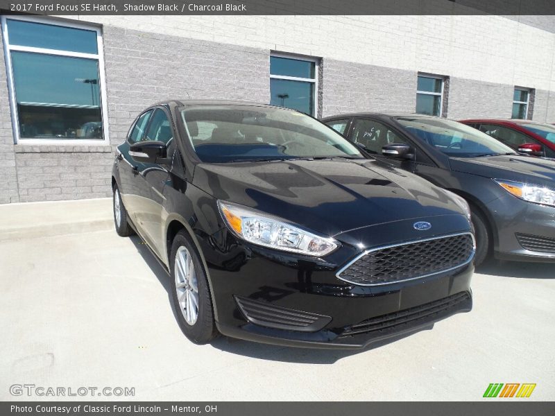 Shadow Black / Charcoal Black 2017 Ford Focus SE Hatch