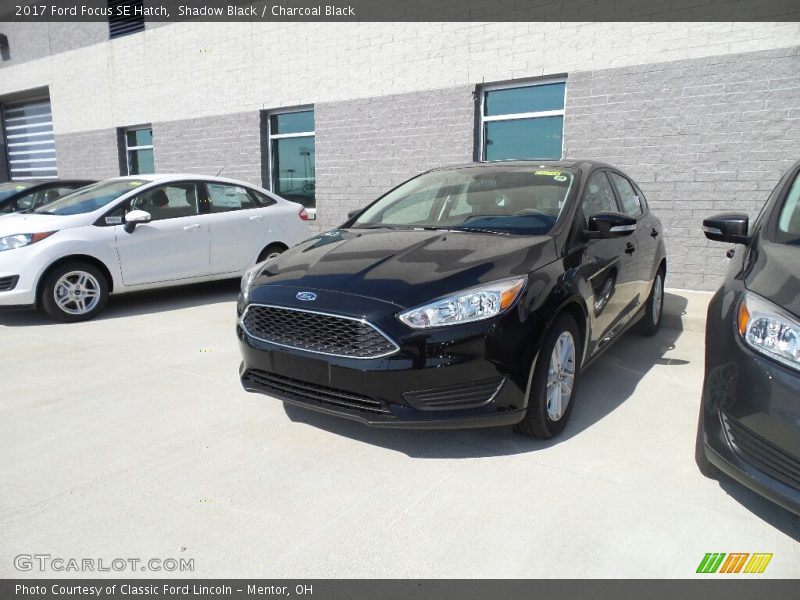 Shadow Black / Charcoal Black 2017 Ford Focus SE Hatch