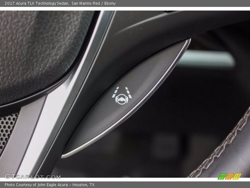 San Marino Red / Ebony 2017 Acura TLX Technology Sedan