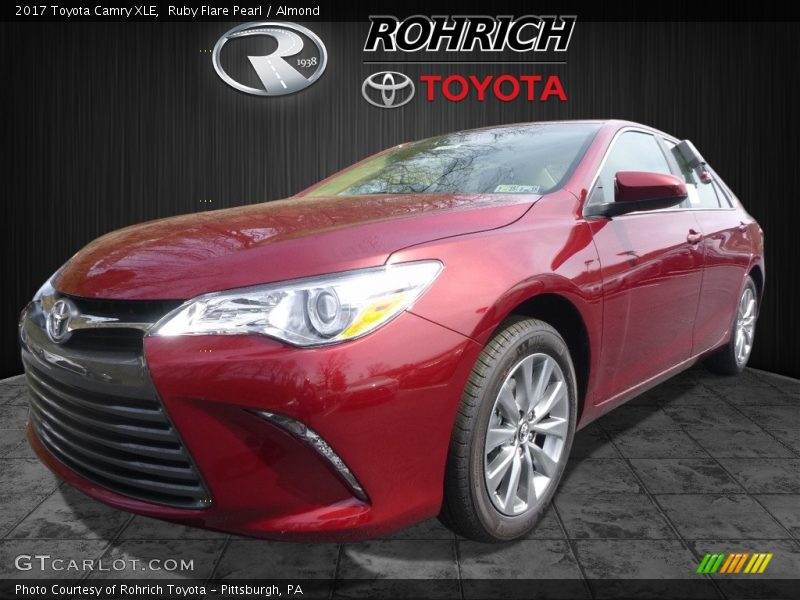 Ruby Flare Pearl / Almond 2017 Toyota Camry XLE