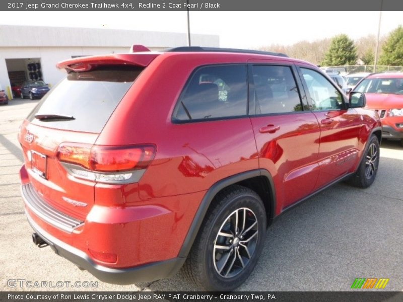 Redline 2 Coat Pearl / Black 2017 Jeep Grand Cherokee Trailhawk 4x4