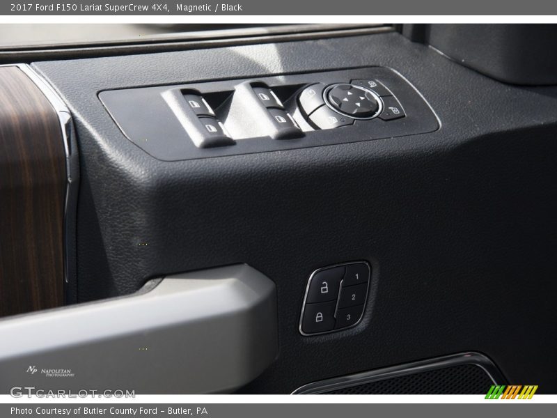 Magnetic / Black 2017 Ford F150 Lariat SuperCrew 4X4