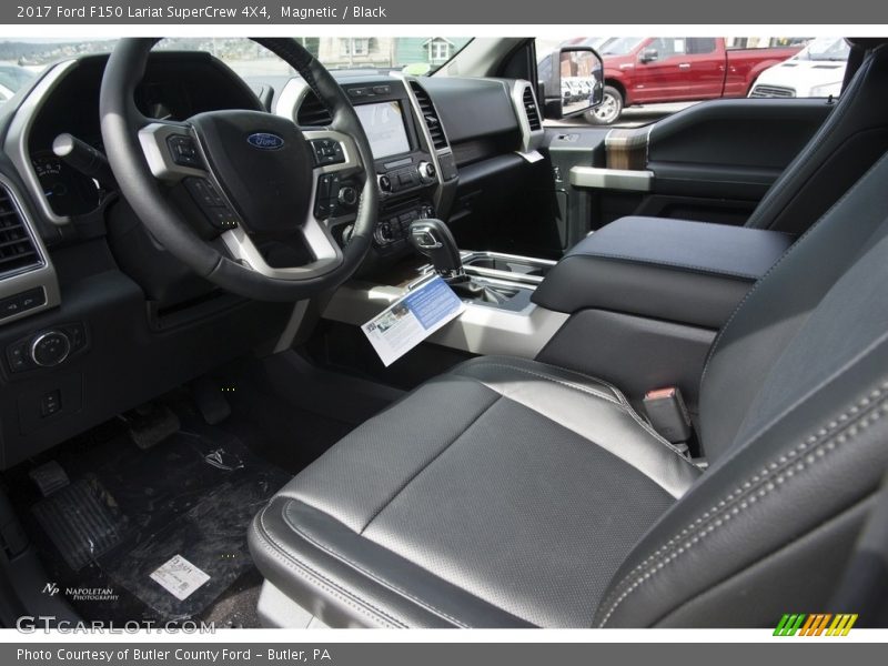 Magnetic / Black 2017 Ford F150 Lariat SuperCrew 4X4