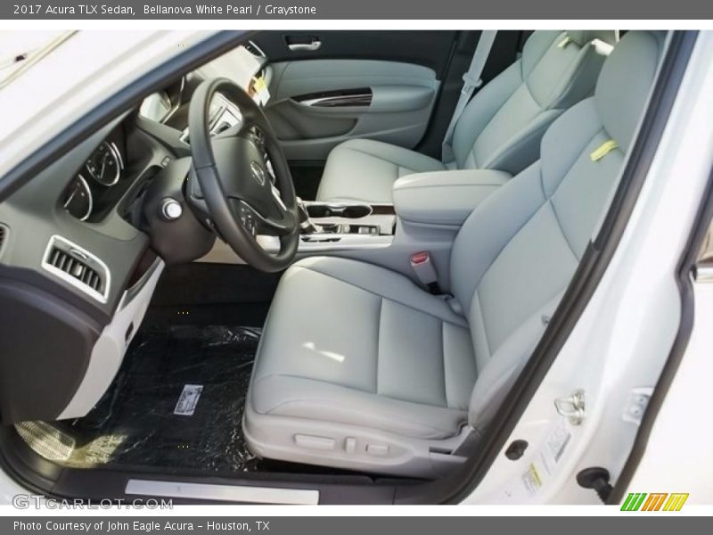 Bellanova White Pearl / Graystone 2017 Acura TLX Sedan
