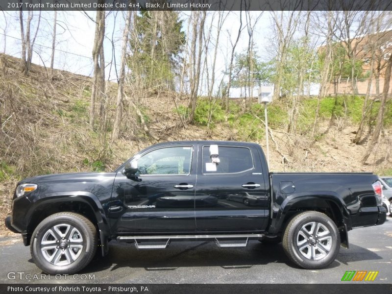  2017 Tacoma Limited Double Cab 4x4 Black