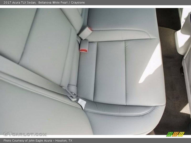 Bellanova White Pearl / Graystone 2017 Acura TLX Sedan
