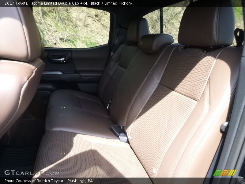 Black / Limited Hickory 2017 Toyota Tacoma Limited Double Cab 4x4