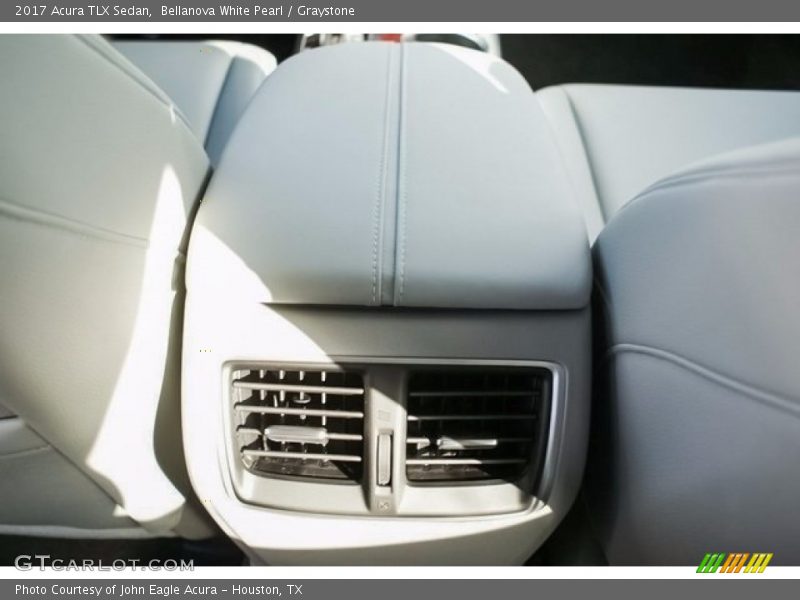 Bellanova White Pearl / Graystone 2017 Acura TLX Sedan
