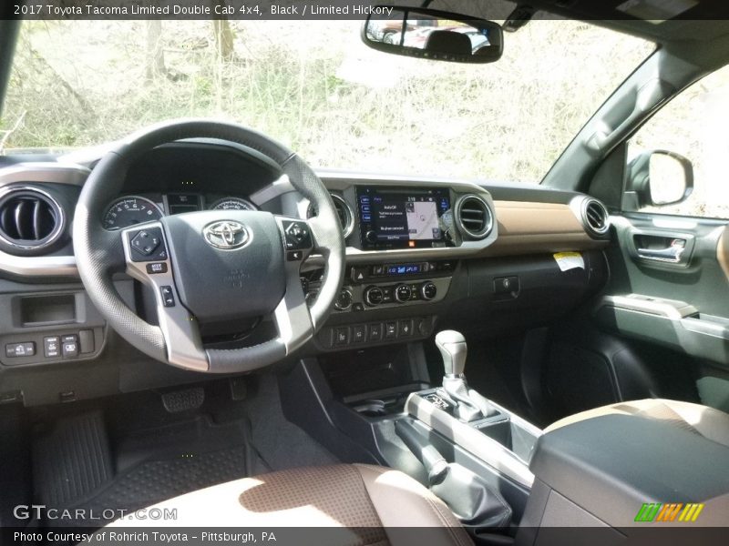 Dashboard of 2017 Tacoma Limited Double Cab 4x4