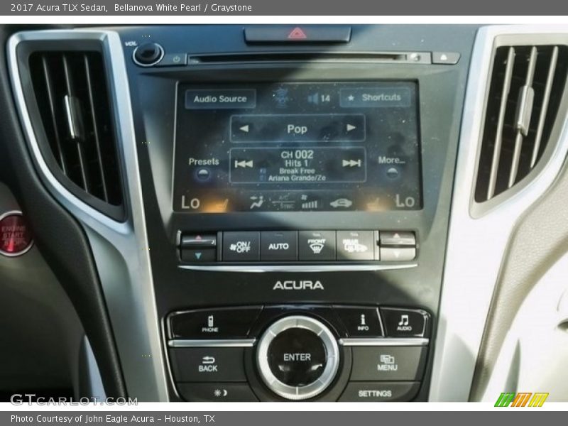 Bellanova White Pearl / Graystone 2017 Acura TLX Sedan