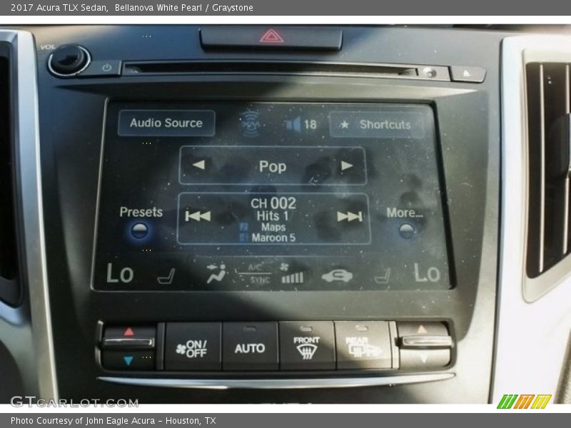 Bellanova White Pearl / Graystone 2017 Acura TLX Sedan