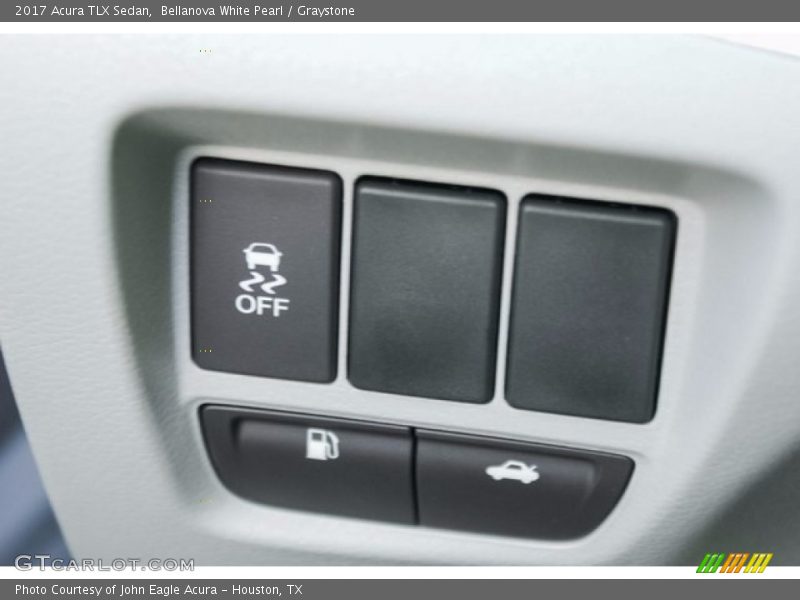 Bellanova White Pearl / Graystone 2017 Acura TLX Sedan