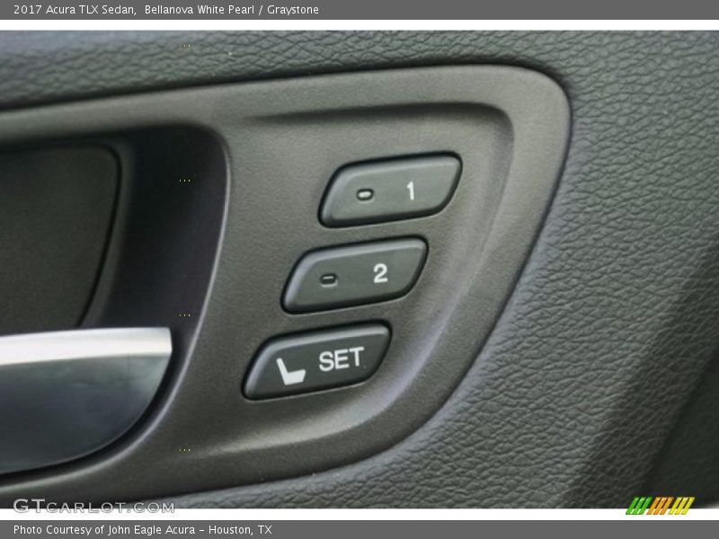 Bellanova White Pearl / Graystone 2017 Acura TLX Sedan