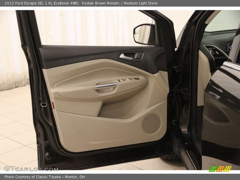 Kodiak Brown Metallic / Medium Light Stone 2013 Ford Escape SEL 1.6L EcoBoost 4WD
