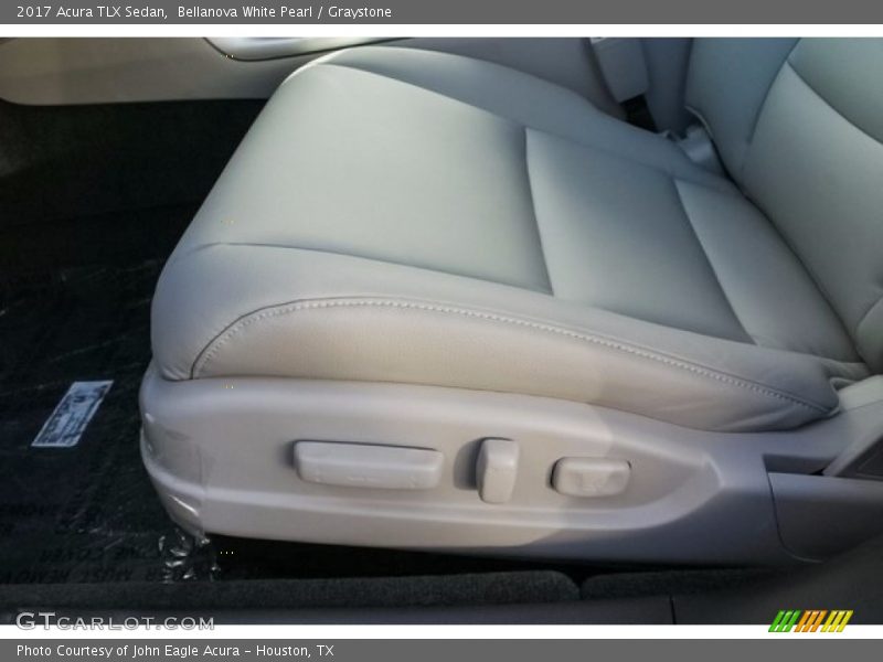 Bellanova White Pearl / Graystone 2017 Acura TLX Sedan