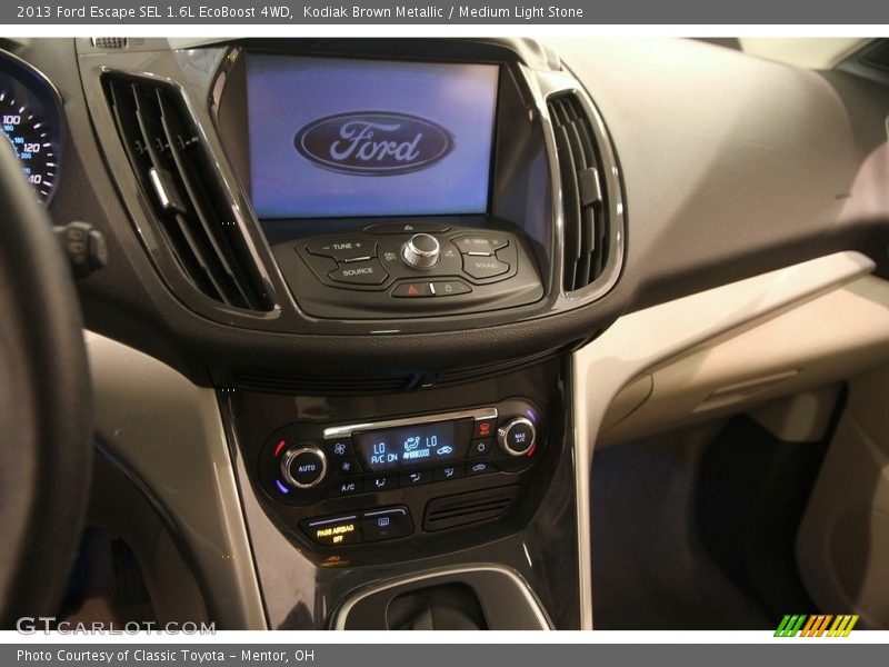 Kodiak Brown Metallic / Medium Light Stone 2013 Ford Escape SEL 1.6L EcoBoost 4WD