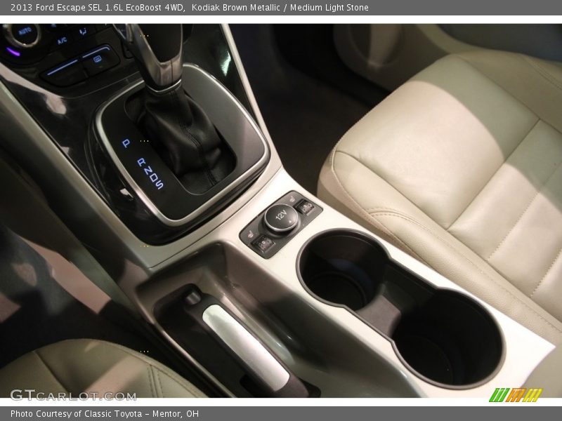 Kodiak Brown Metallic / Medium Light Stone 2013 Ford Escape SEL 1.6L EcoBoost 4WD