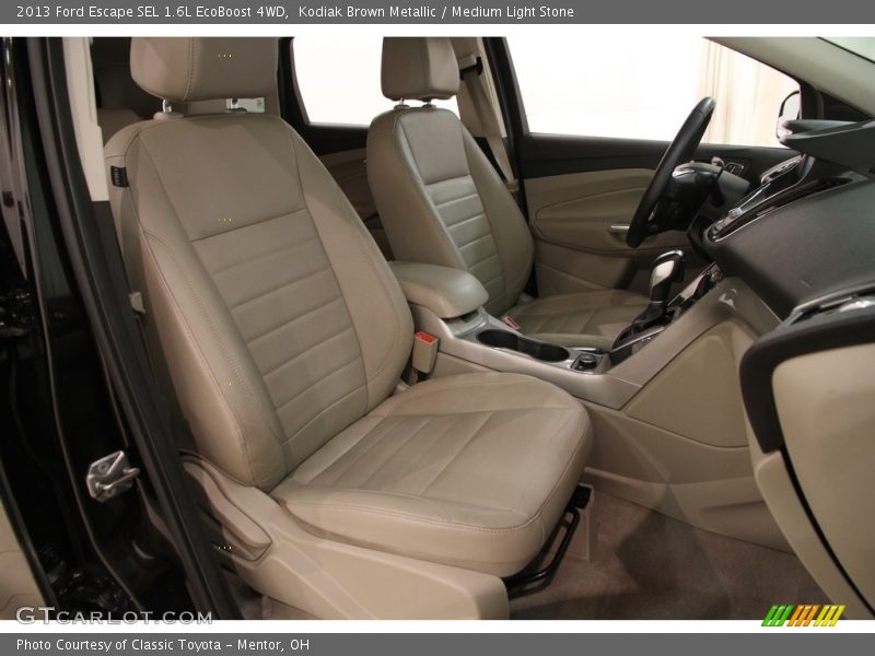 Kodiak Brown Metallic / Medium Light Stone 2013 Ford Escape SEL 1.6L EcoBoost 4WD