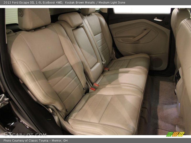 Kodiak Brown Metallic / Medium Light Stone 2013 Ford Escape SEL 1.6L EcoBoost 4WD