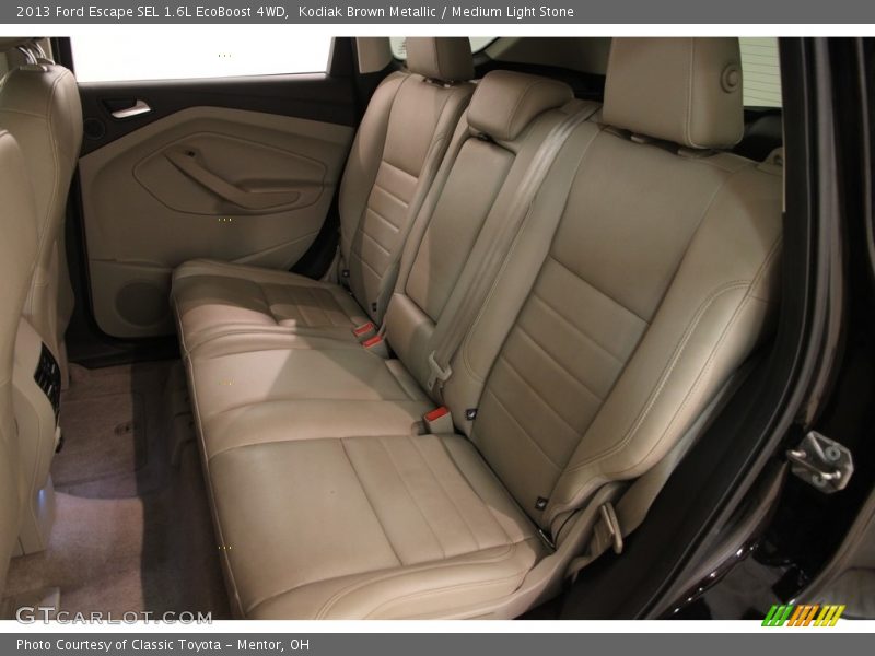 Kodiak Brown Metallic / Medium Light Stone 2013 Ford Escape SEL 1.6L EcoBoost 4WD