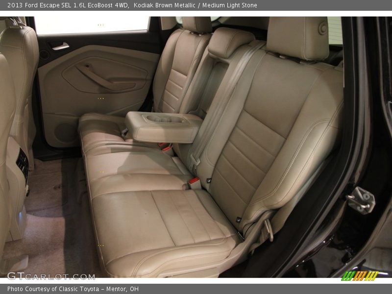 Kodiak Brown Metallic / Medium Light Stone 2013 Ford Escape SEL 1.6L EcoBoost 4WD