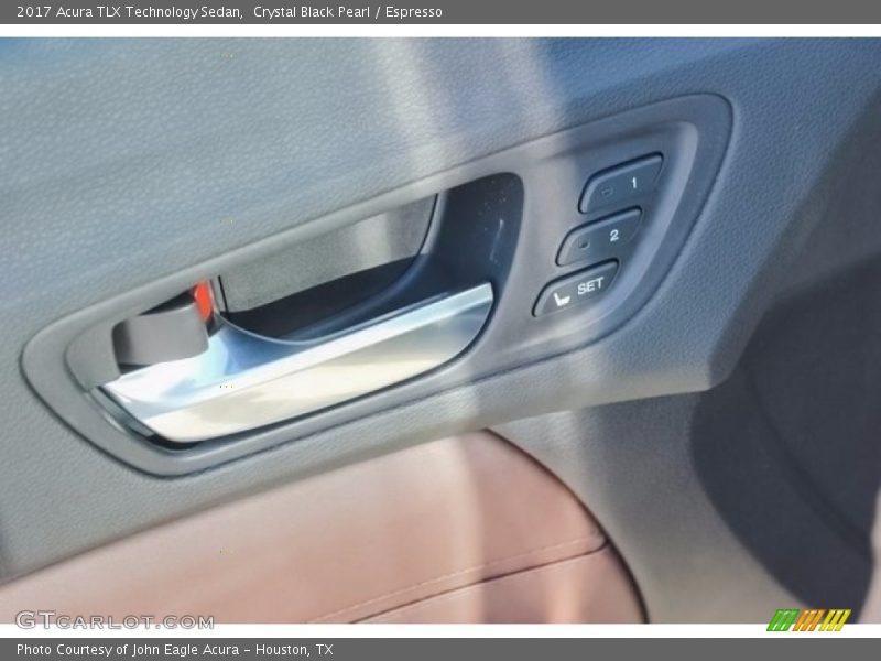 Crystal Black Pearl / Espresso 2017 Acura TLX Technology Sedan