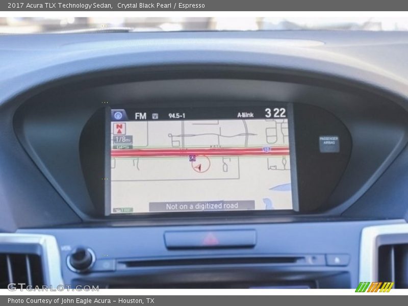 Crystal Black Pearl / Espresso 2017 Acura TLX Technology Sedan