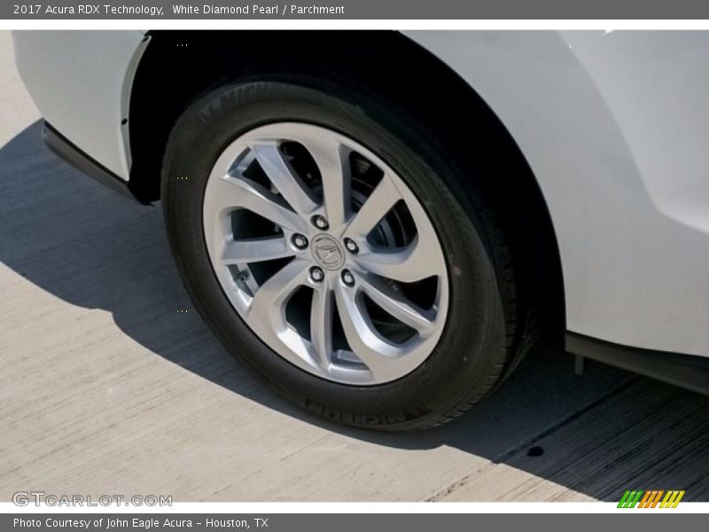 White Diamond Pearl / Parchment 2017 Acura RDX Technology