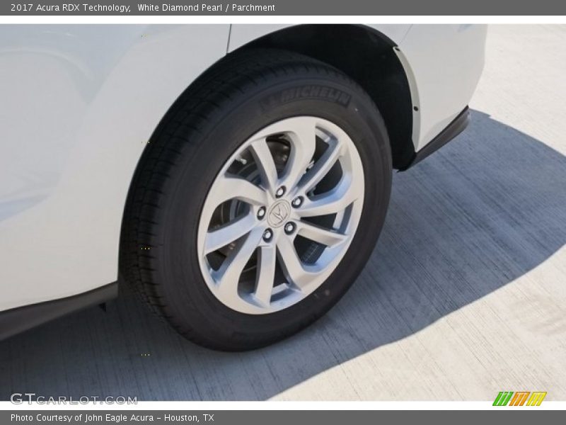 White Diamond Pearl / Parchment 2017 Acura RDX Technology