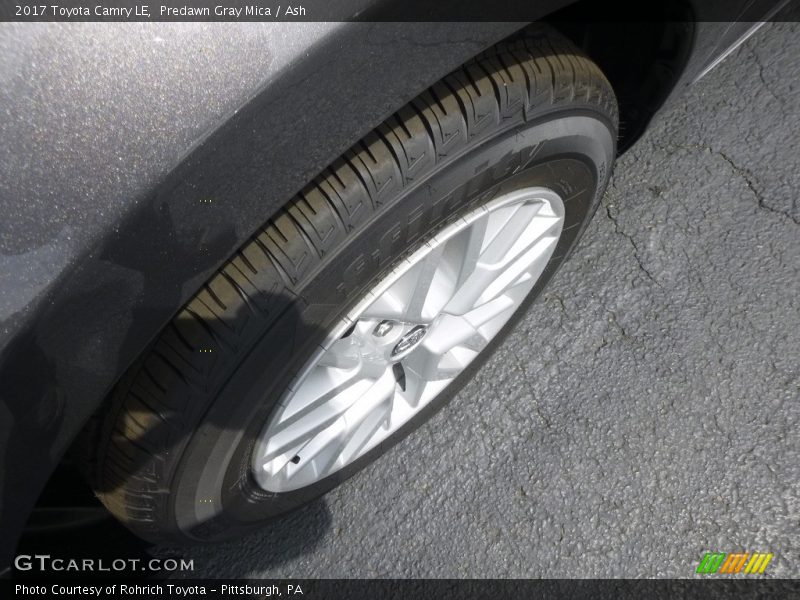 Predawn Gray Mica / Ash 2017 Toyota Camry LE