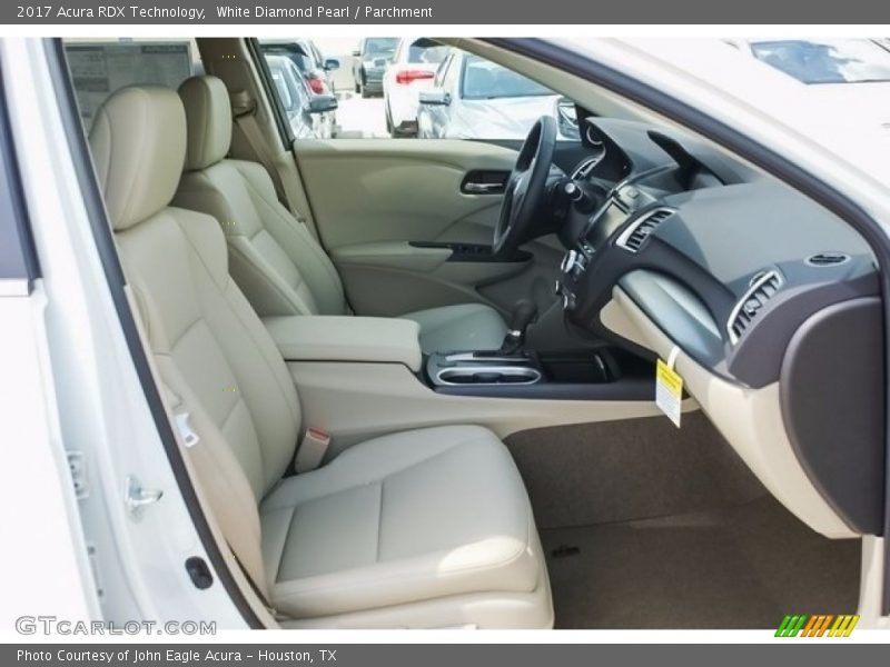 White Diamond Pearl / Parchment 2017 Acura RDX Technology
