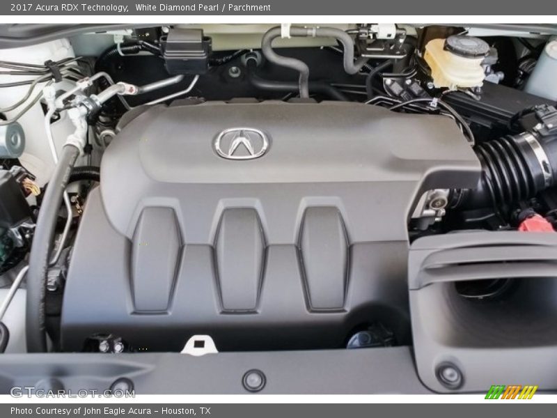White Diamond Pearl / Parchment 2017 Acura RDX Technology