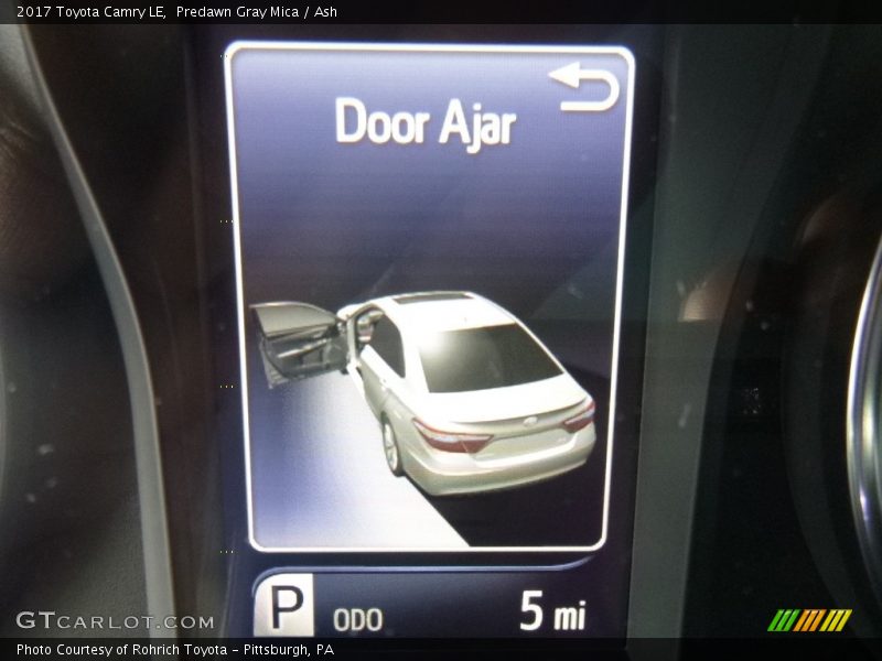 Predawn Gray Mica / Ash 2017 Toyota Camry LE