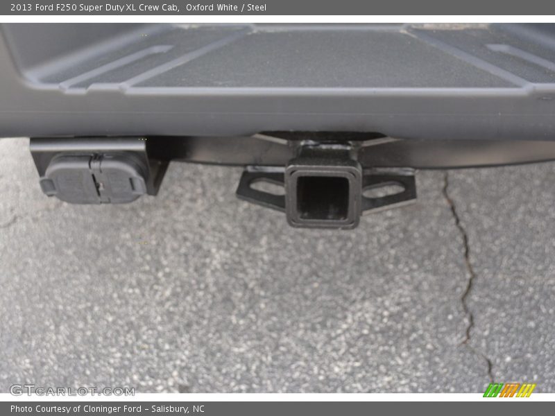 Oxford White / Steel 2013 Ford F250 Super Duty XL Crew Cab