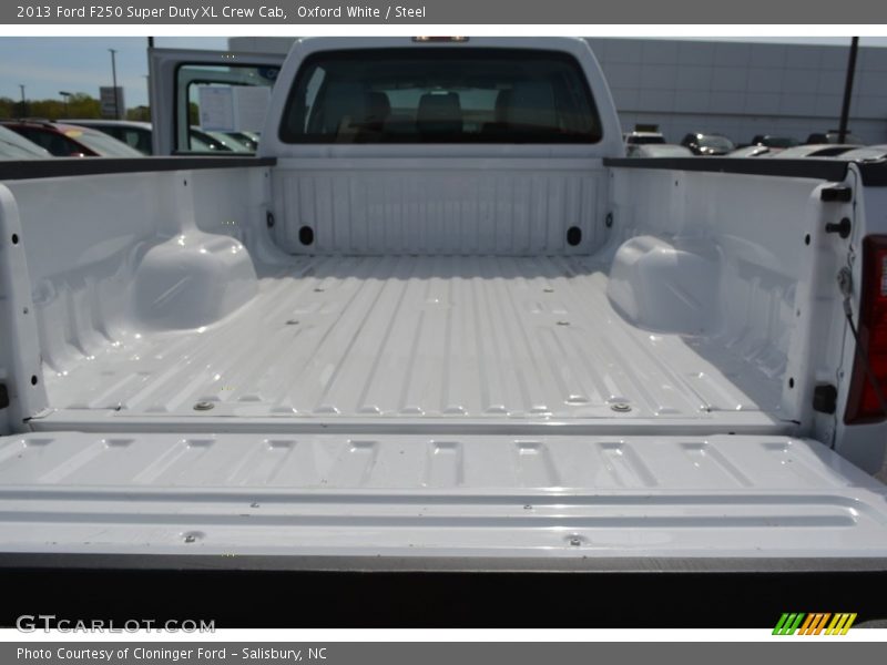 Oxford White / Steel 2013 Ford F250 Super Duty XL Crew Cab