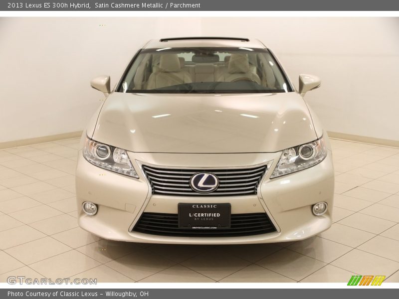 Satin Cashmere Metallic / Parchment 2013 Lexus ES 300h Hybrid